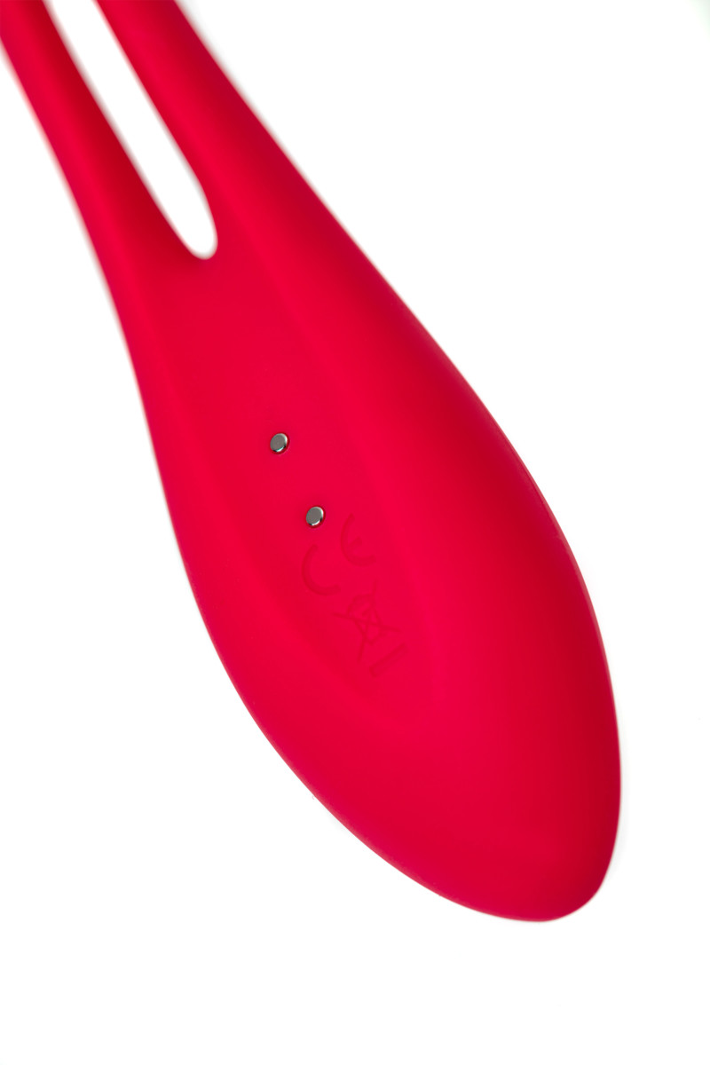 картинка Многофункциональный вибратор для пар Satisfyer Elastic Joy, красный от магазина ErosMania