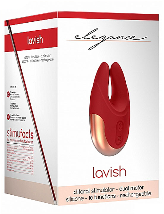 картинка Вибратор Lavish для клиторальной стимуляции, 55х89 мм от магазина ErosMania