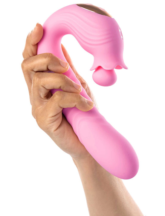 картинка Вибратор Selove Campanula, розовый, 33х182 мм от магазина ErosMania