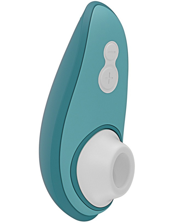 картинка Стимулятор клитора Womanizer Liberty 2, тёмно-бирюзовый от магазина ErosMania