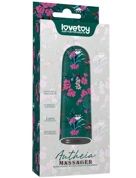 картинка Минивибратор Antheia пережаряжаемый от магазина ErosMania