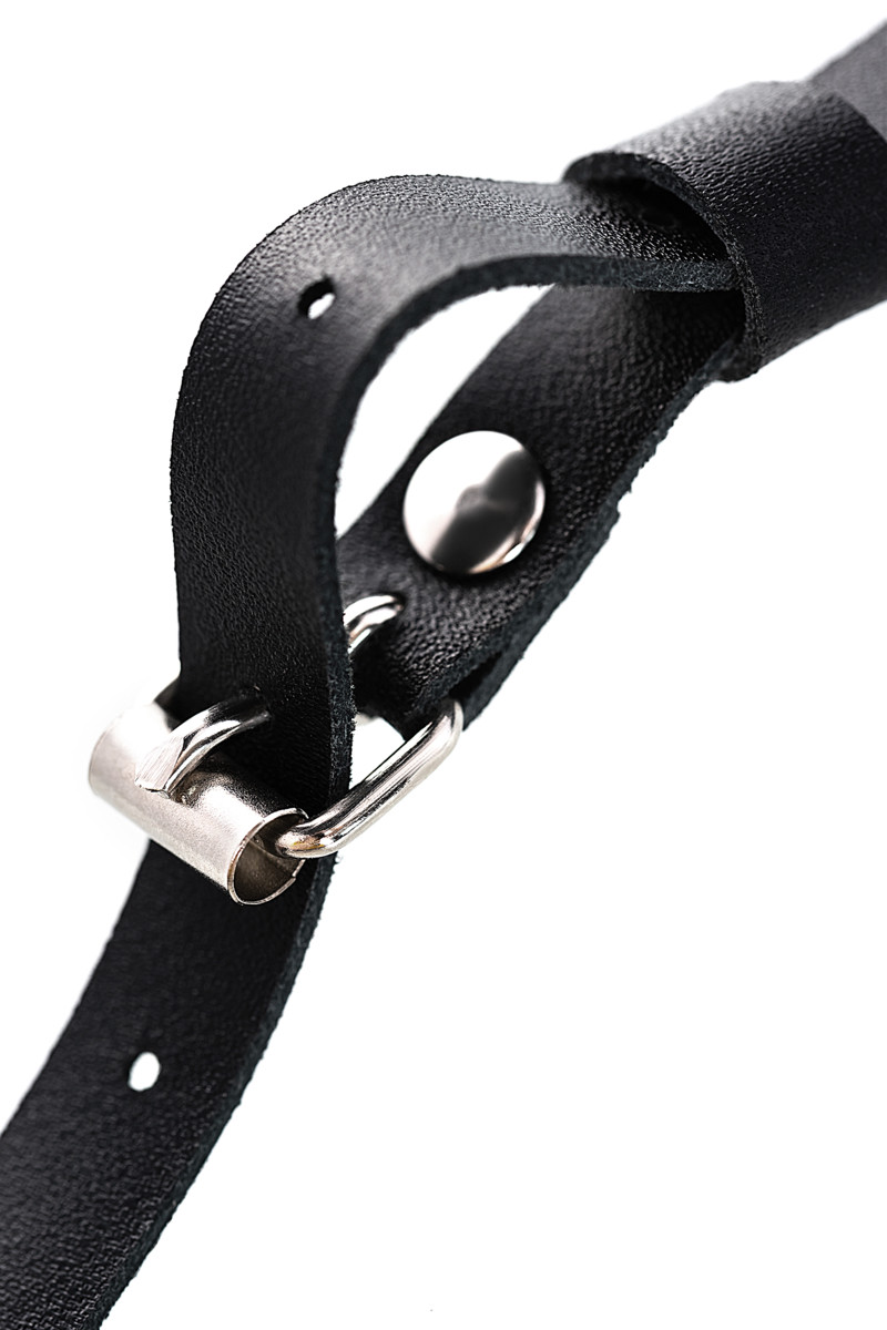 картинка Маска Штучки-дрючки «Кошка», кожа, черная от магазина ErosMania