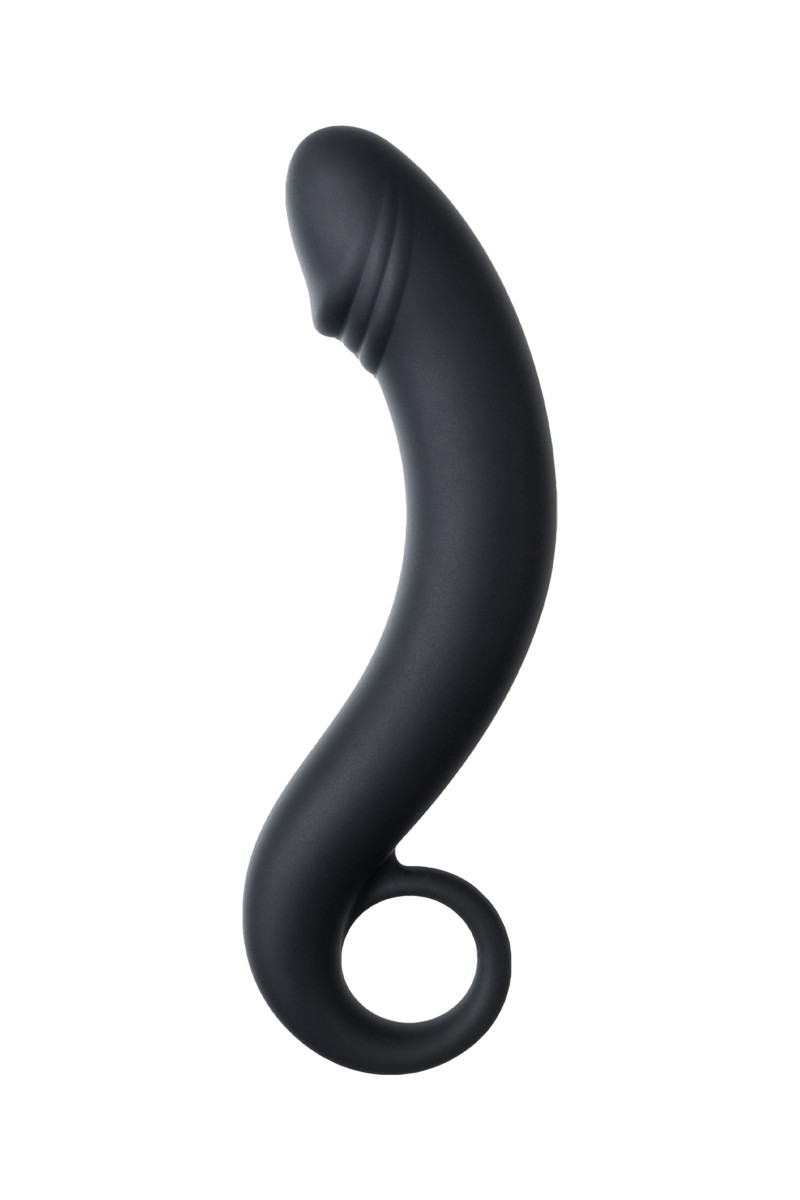 картинка Анальный стимулятор TOYFA POPO Pleasure Dorado, водонепроницаемый, силикон, черный, 18 см, Ø 3,5 см от магазина ErosMania