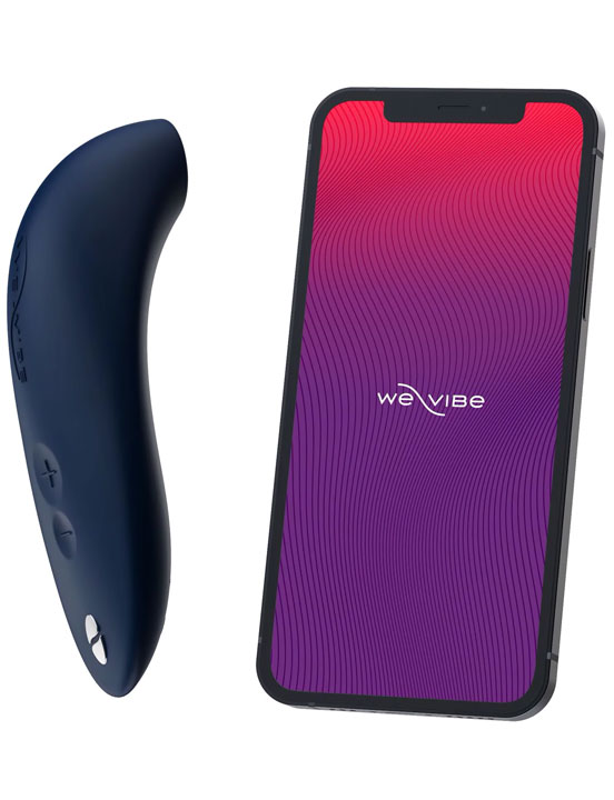 картинка Клиторальный стимулятор We-Vibe Melt, тёмно-синий от магазина ErosMania