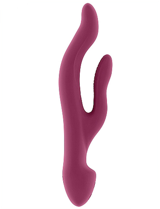 картинка Вибратор гибкий двойной Keira, USB, 27x213 мм от магазина ErosMania