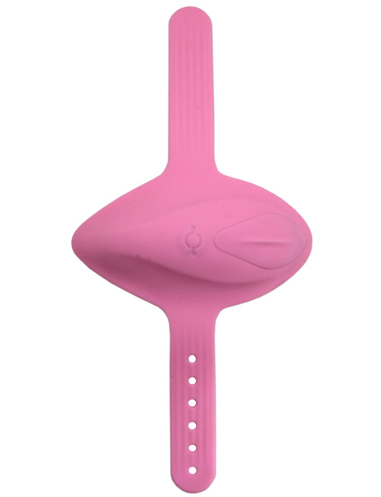 картинка Миниатюрный вибратор в трусики с приложением, нежно-розовый от магазина ErosMania