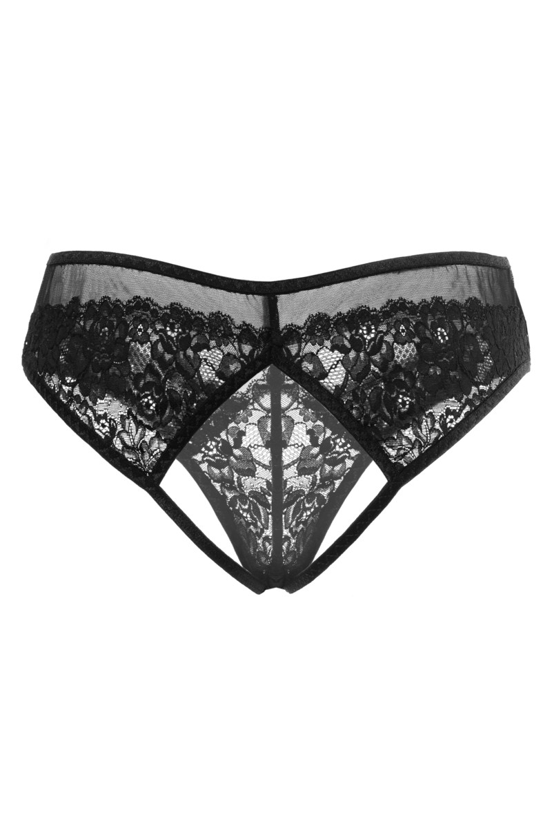 картинка Эротические трусики Erolanta Magali, черный (46-48) от магазина ErosMania
