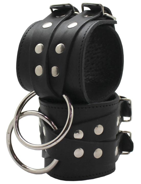 картинка Наручники «крест», чёрный, размер универсальный от магазина ErosMania