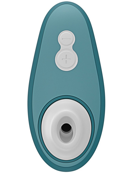 картинка Стимулятор клитора Womanizer Liberty 2, тёмно-бирюзовый от магазина ErosMania