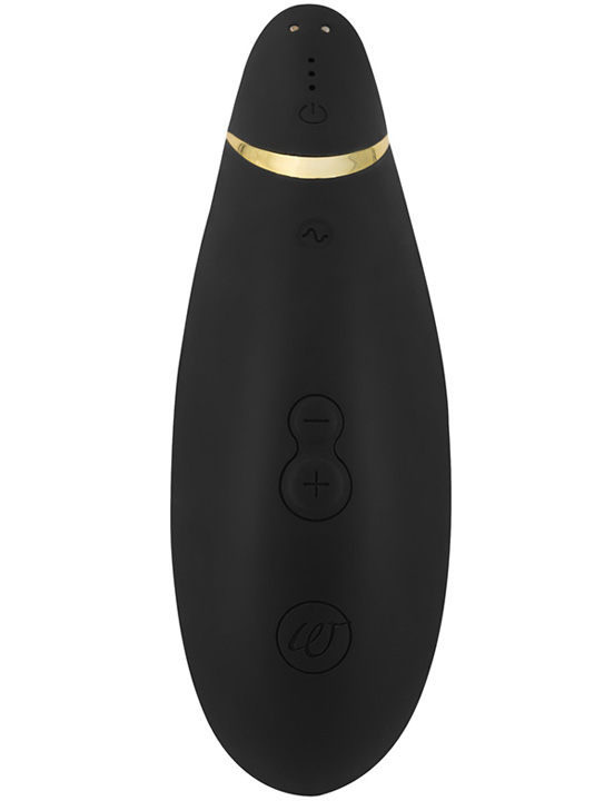 картинка Стимулятор клитора Womanizer Premium, чёрный от магазина ErosMania