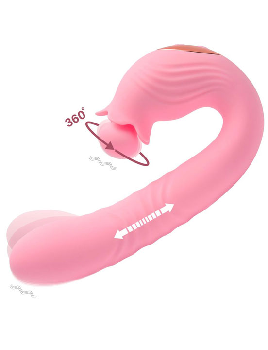 картинка Вибратор Selove Campanula, розовый, 33х182 мм от магазина ErosMania