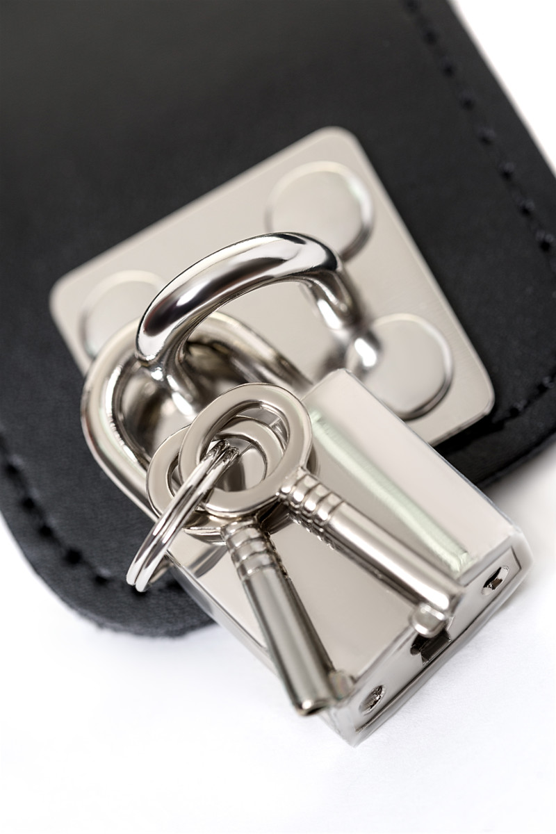 картинка Комплект бондажный TOYFA Theatre, кожа, черный от магазина ErosMania