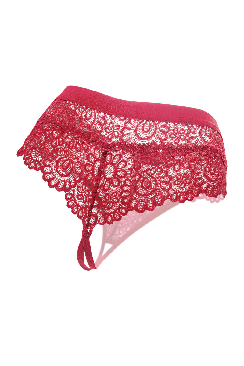 картинка Трусы Eromantica, Diana, красные, 46-48 от магазина ErosMania
