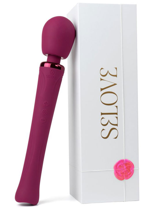 картинка Вибратор-вонд Selove Vela, фиолетовый, 55х307мм от магазина ErosMania