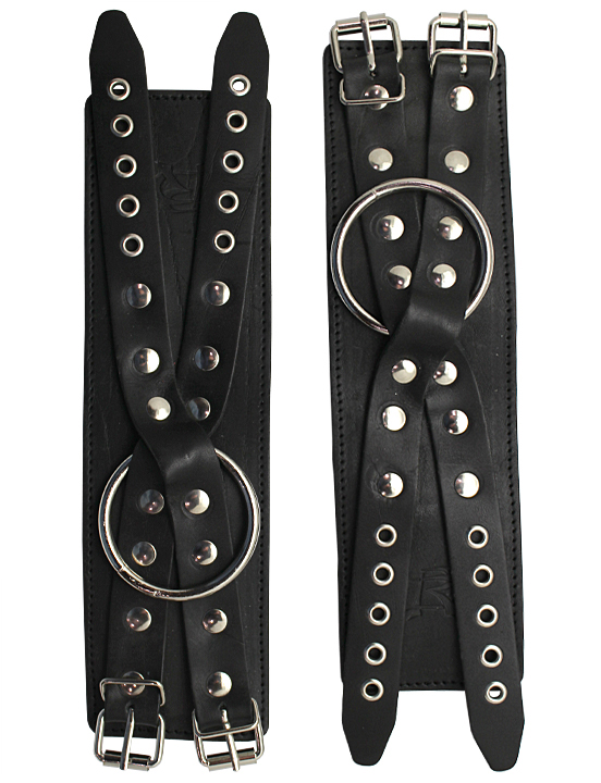 картинка Наручники «крест», чёрный, размер универсальный от магазина ErosMania