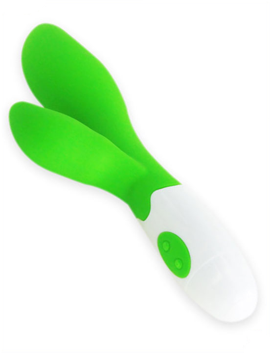 картинка Вибратор Owen, 30 видов вибраций, зелёный, 38x200 мм от магазина ErosMania