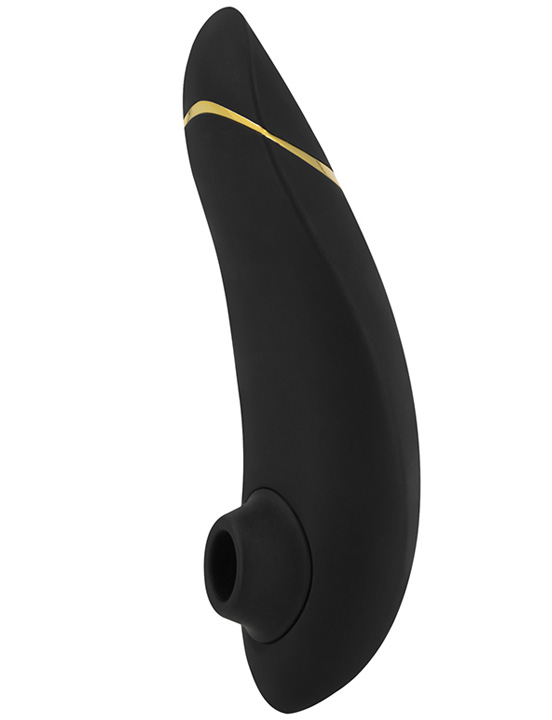 картинка Стимулятор клитора Womanizer Premium, чёрный от магазина ErosMania
