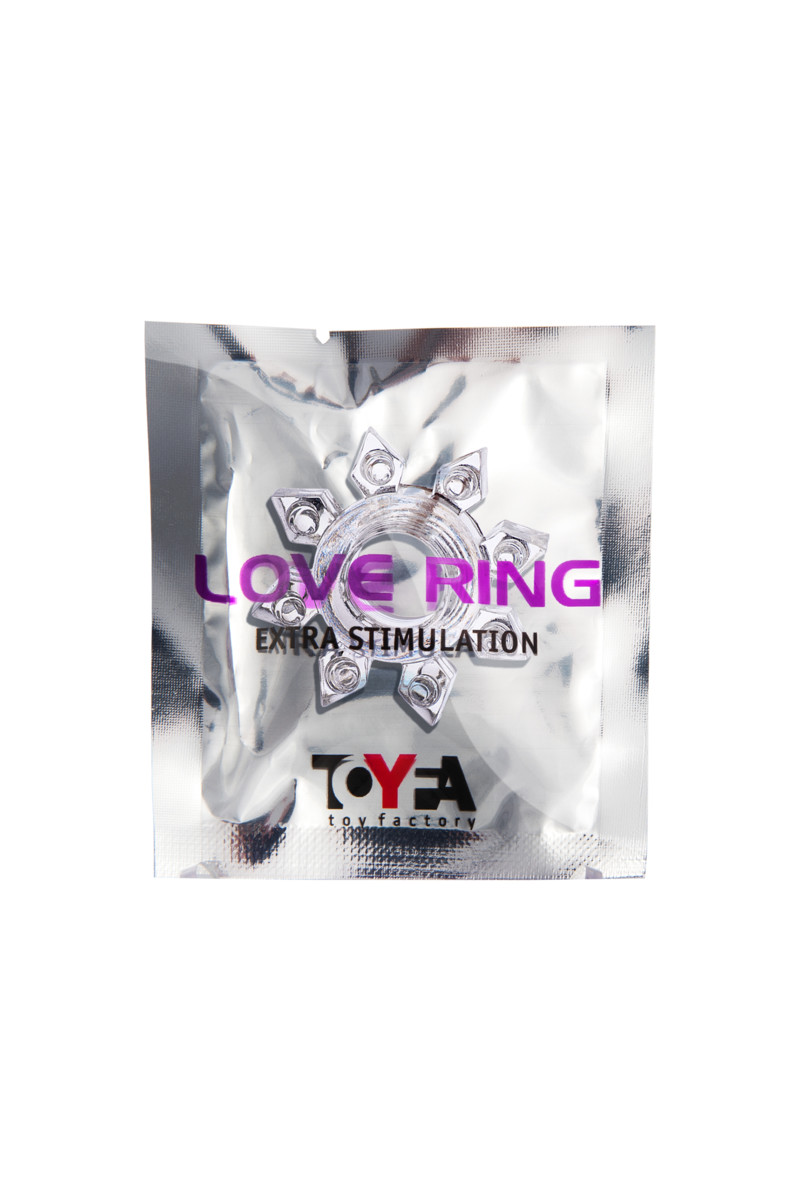 картинка Эрекционное кольцо на пенис TOYFA, TPE, прозрачный от магазина ErosMania