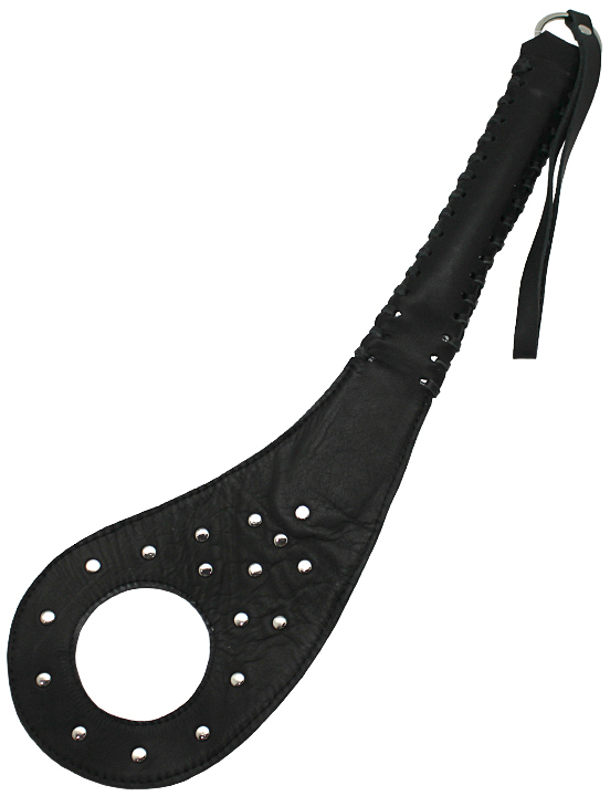 картинка Хлопушка с металлической фурниторой, чёрная от магазина ErosMania