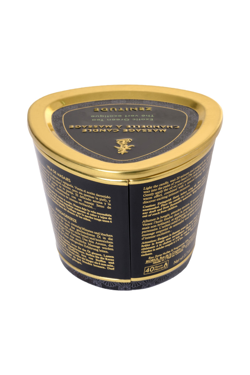 картинка Массажное аромамасло Shunga Zenitude, зелёный чай, 170 мл от магазина ErosMania