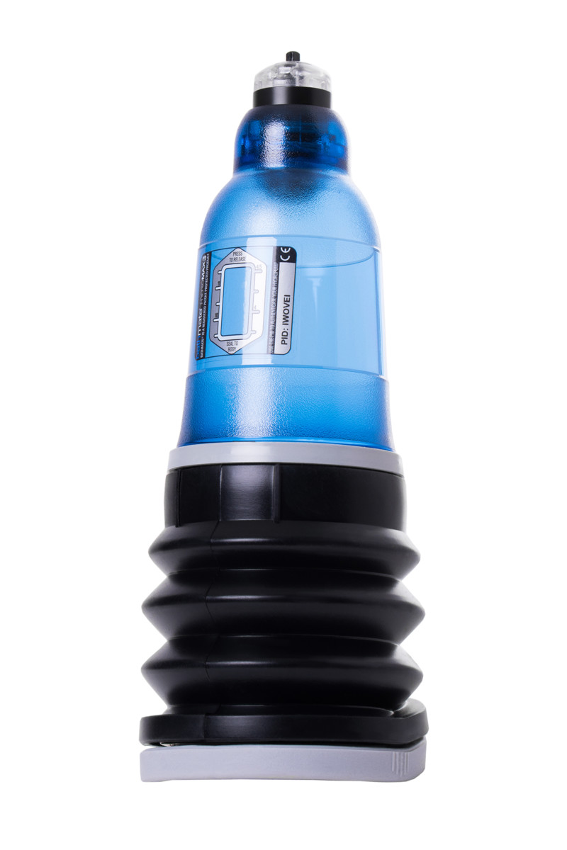 картинка Гидропомпа Bathmate HYDROMAX3, ABS пластик, голубая, 22 см от магазина ErosMania