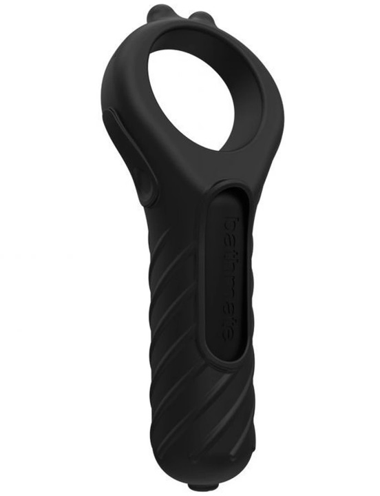 картинка Виброкольцо Bathmate Vibe Edge черное от магазина ErosMania