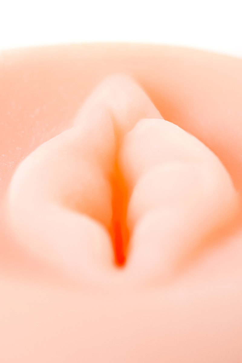 картинка Насадка на помпу Sexus Men PRETTY PUSSY, TPE, телесный, 7,5 см от магазина ErosMania