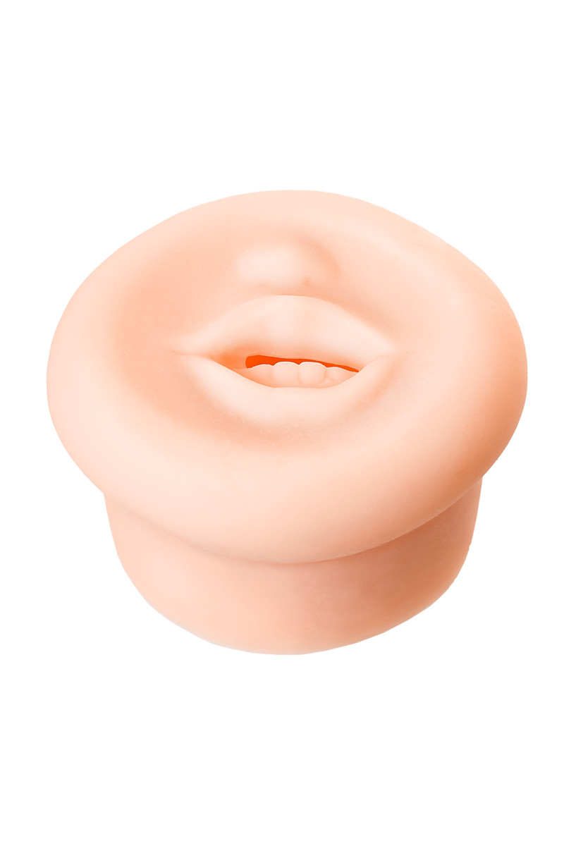 картинка Насадка на помпу Sexus Men LITTLE MOUTH, TPE, телесный, 7,5 см от магазина ErosMania