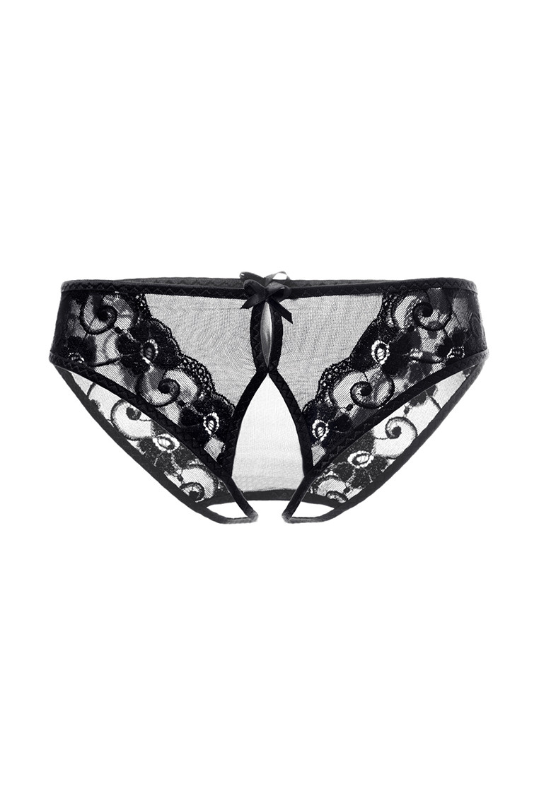 картинка Эротические трусики Erolanta Pauline, черный (54-56) от магазина ErosMania