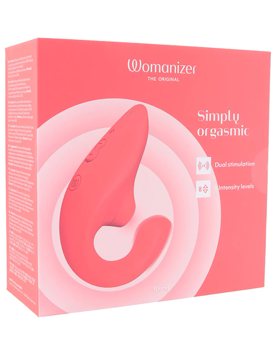 картинка Клиторальный стимулятор Womanizer Blend, розовый от магазина ErosMania