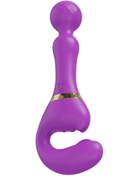 картинка Вибратор Eroticon Duo, фиолетовый от магазина ErosMania