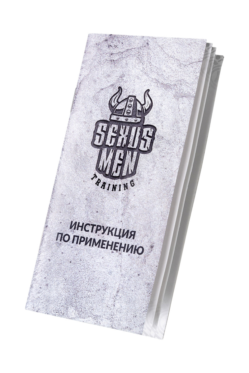картинка Механическая помпа Sexus Men Training Roald, ABS-пластик, черная, 61 см от магазина ErosMania