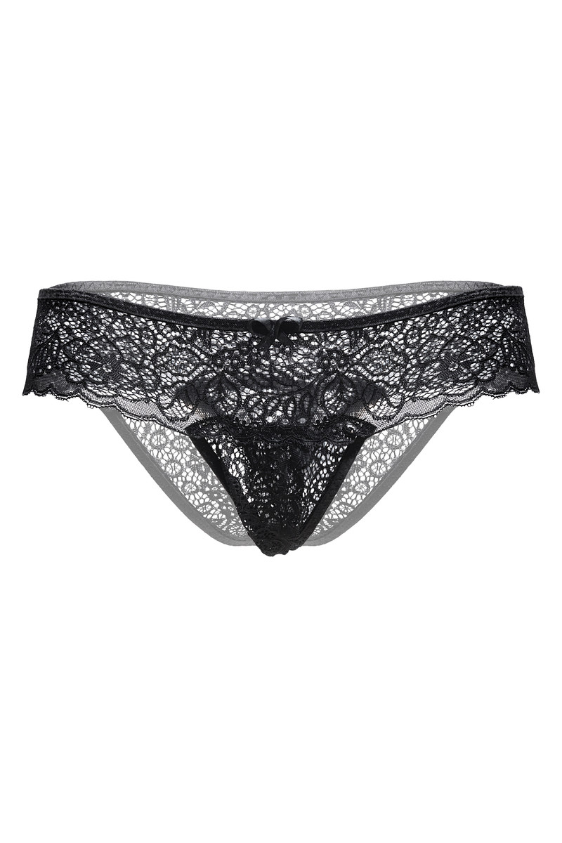 картинка Трусы Eromantica, Juno, с доступом, черные, 42-44 от магазина ErosMania