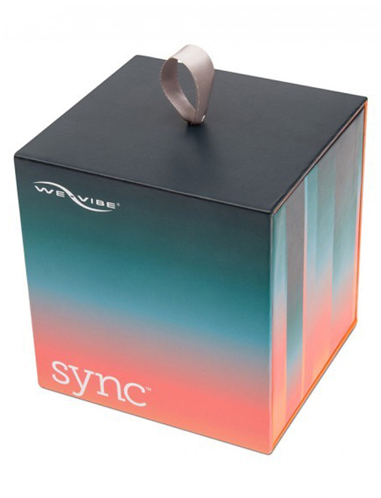 картинка Электровибромассажёр We-Vibe Sync Aqua, с дистанционным управлением, бирюзовый от магазина ErosMania