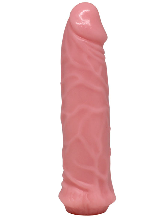 картинка Фаллоимитатор Eroticon Realistic, телесный, 37x165 мм от магазина ErosMania