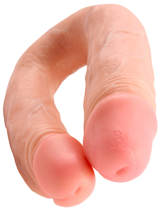 картинка Фаллоимитатор сдвоенный, телесный от магазина ErosMania