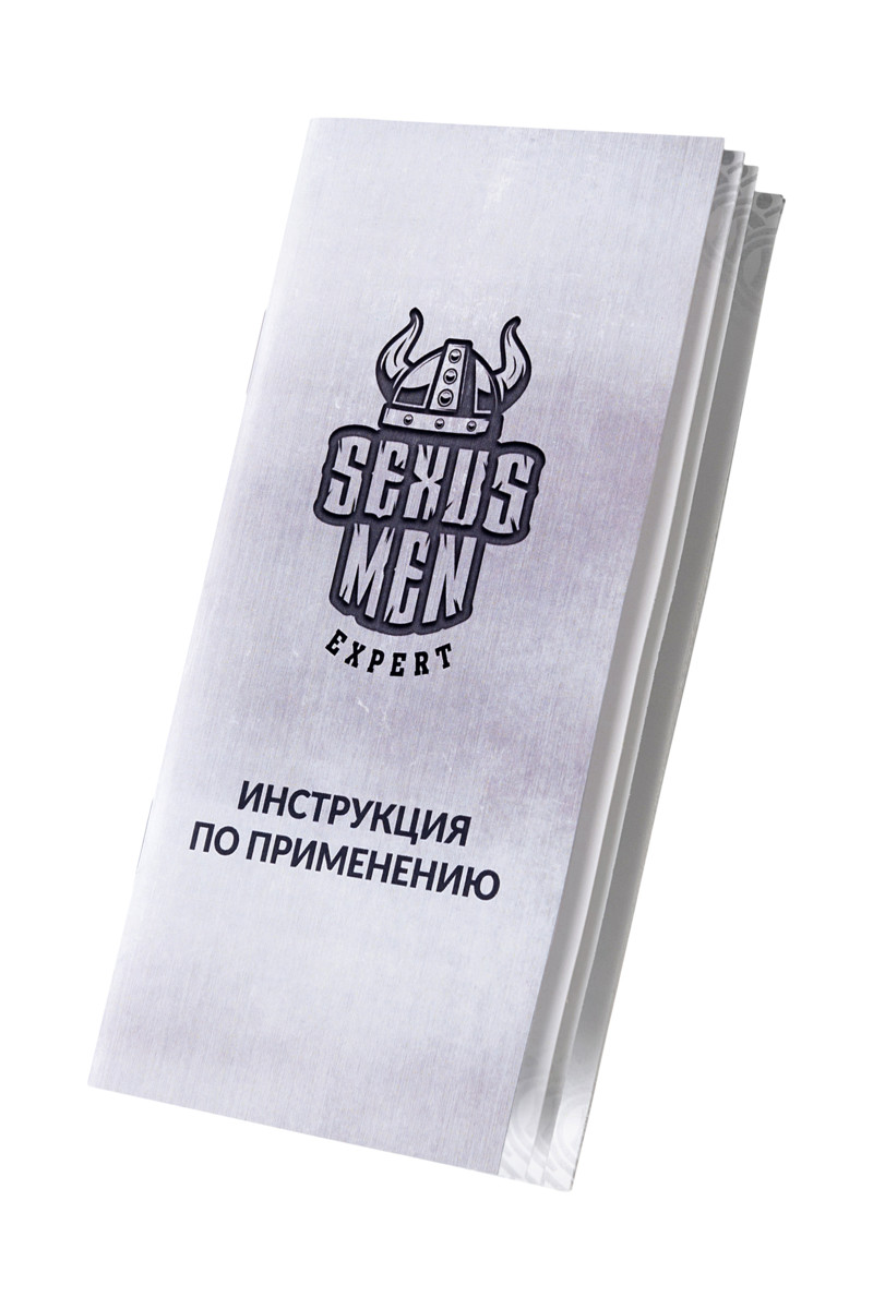 картинка Автоматическая помпа для пениса Sexus Men Expert Sigurd, ABS-пластик, черная, 29 см от магазина ErosMania