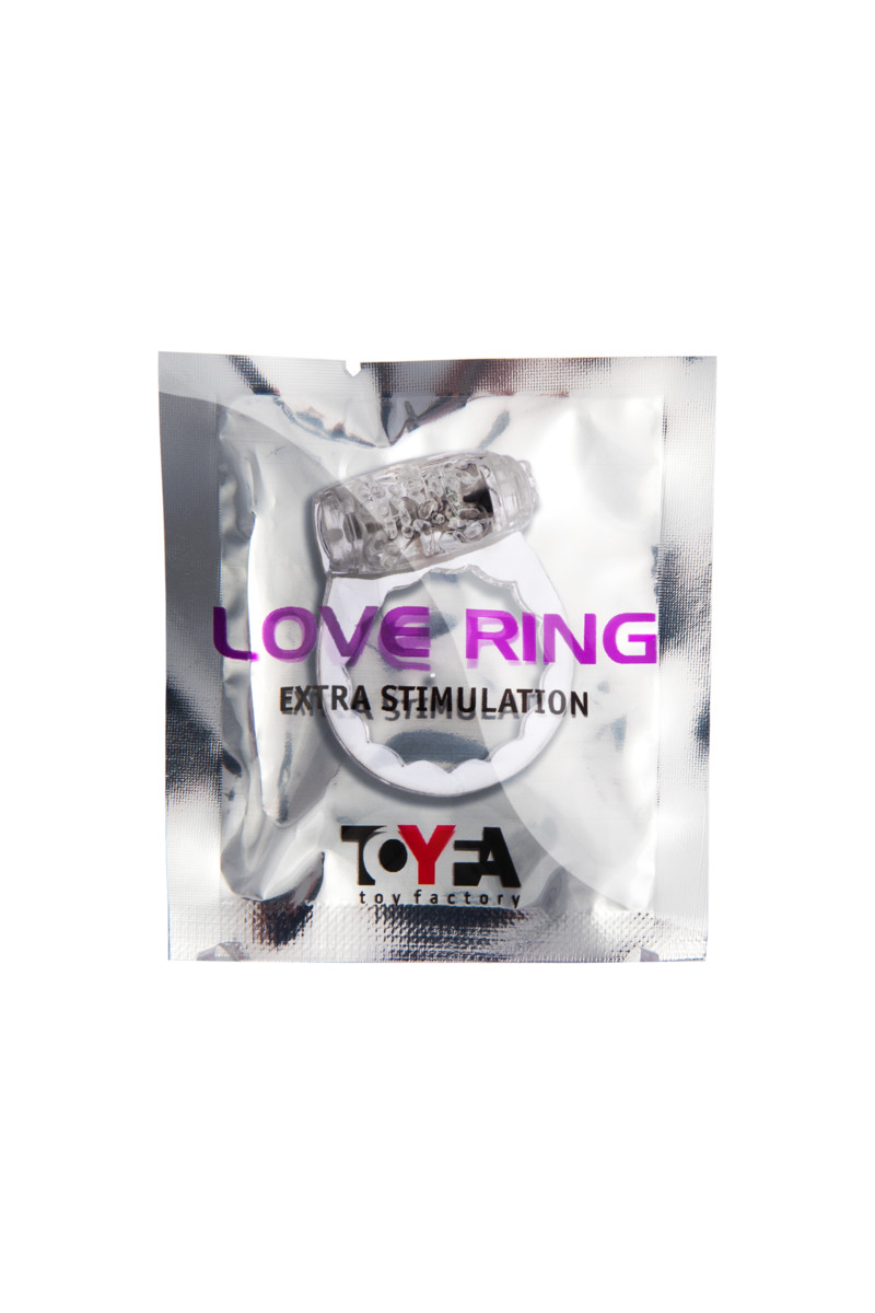 картинка Виброкольцо TOYFA, TPE, прозрачный от магазина ErosMania