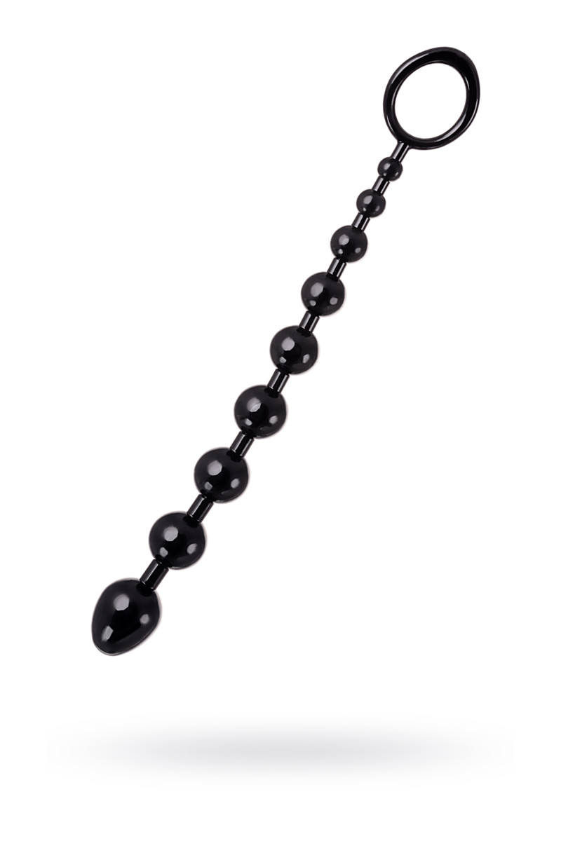 картинка Анальная цепочка A-Toys by TOYFA Talis, TPE, черный, 28,3 см от магазина ErosMania