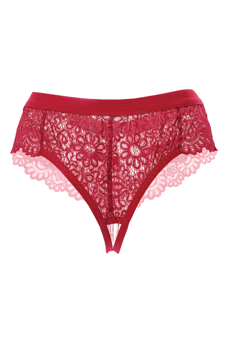 картинка Трусы Eromantica, Diana, красные, 44-46 от магазина ErosMania