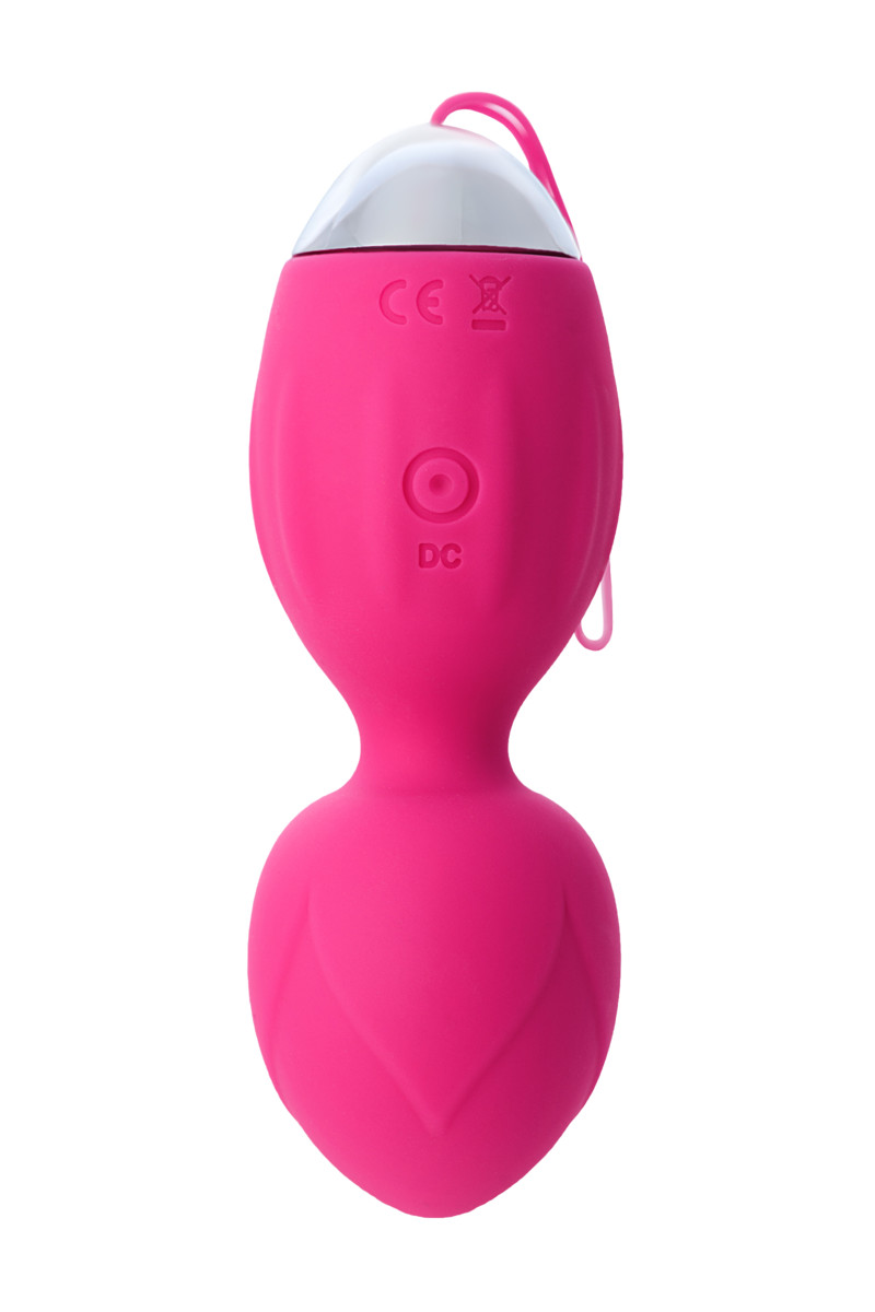 картинка Виброшарики и стимулятор внешних эрогенных зон L'EROINA by TOYFA Tella, силикон, розовые, 10 см от магазина ErosMania