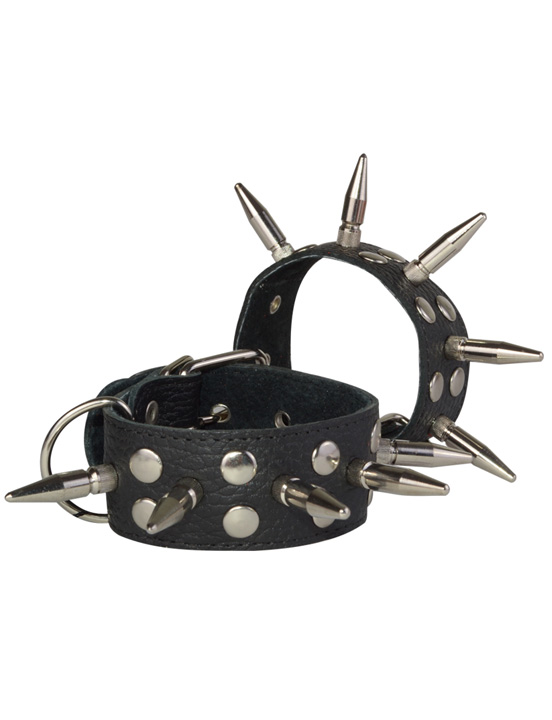 картинка Наручники с шипами, чёрные от магазина ErosMania
