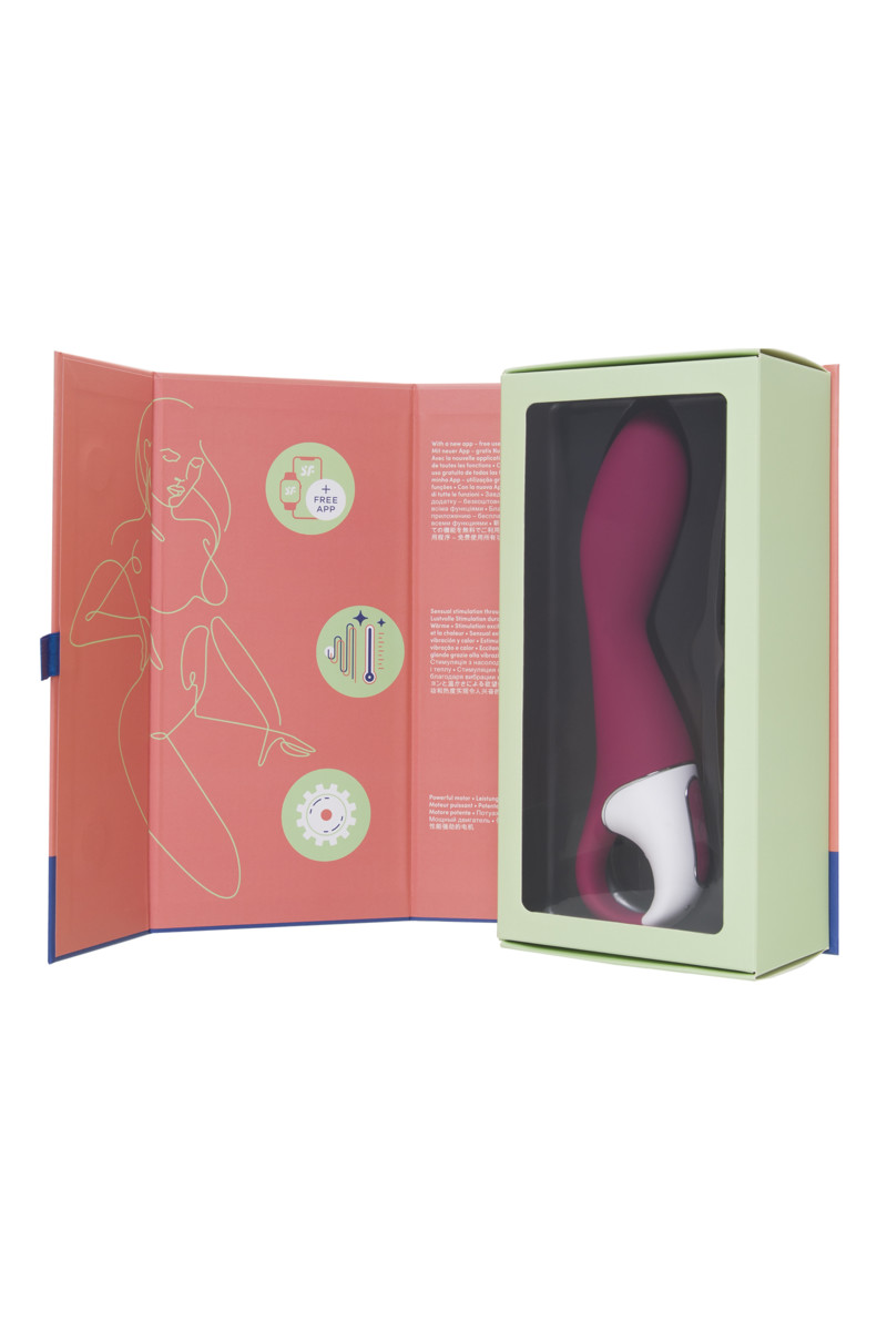 картинка Вибростимулятор Satisfyer Heated Thrill, красный от магазина ErosMania