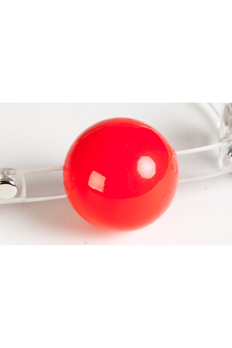 картинка Кляп TOYFA Theatre, силикон, красный от магазина ErosMania