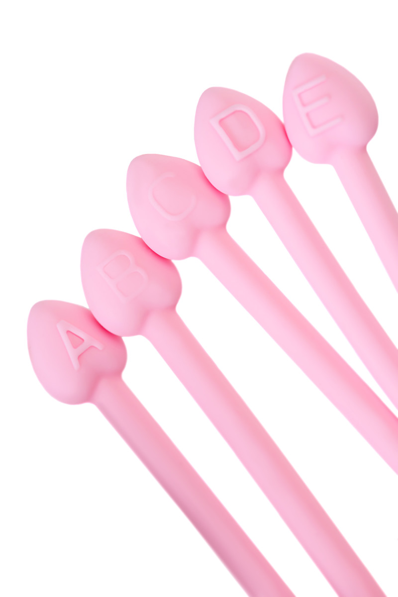 картинка Набор вагинальных шариков Flovetta TULIPS, силикон, розовый, 5,3 см от магазина ErosMania