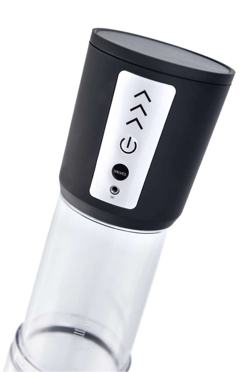 картинка Автоматическая помпа для пениса Sexus Men Expert Andreas, ABS-пластик, черная, 28 см от магазина ErosMania