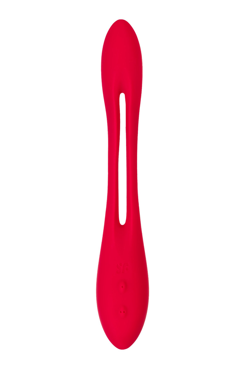 картинка Многофункциональный вибратор для пар Satisfyer Elastic Joy, красный от магазина ErosMania