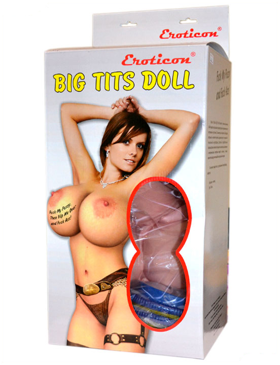 картинка Кукла «Блондинка», 3 рабочих отверстия от магазина ErosMania