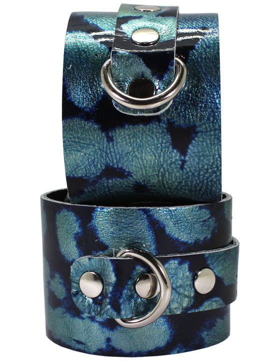 картинка Наручники цветные, размер универсальный, аквамарин от магазина ErosMania