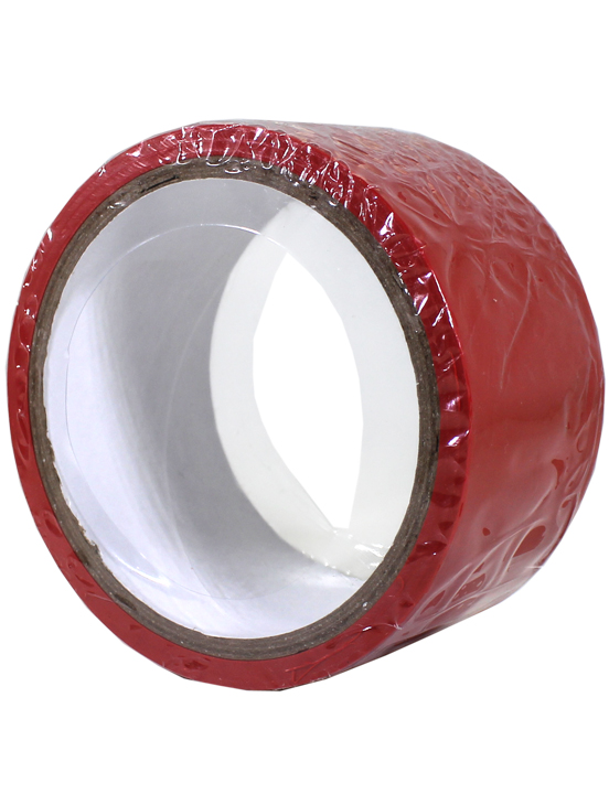 картинка Скотч для бондажа, красный, 15 м от магазина ErosMania